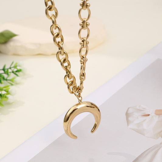 Half Moon Gold Neckless
