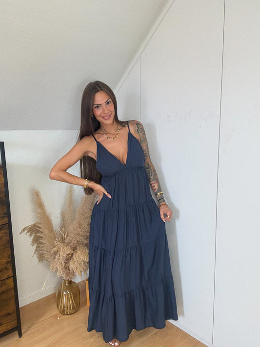 Chiara Dress Navy
