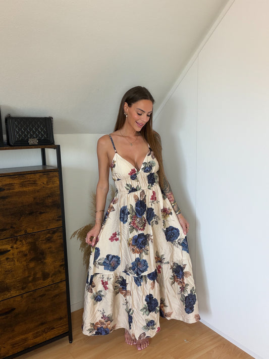 Nancy Dress Beige