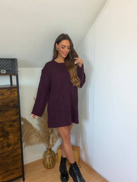 Maren Dress Bordeaux