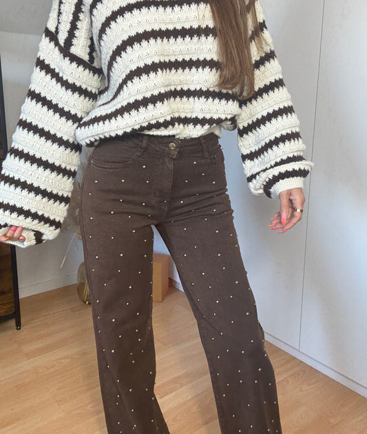 Elisa Straightleg Brown