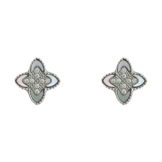 Clover Earring Silver