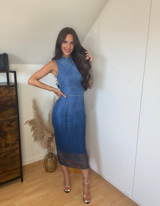 Anoucha Dress Ombre Blue