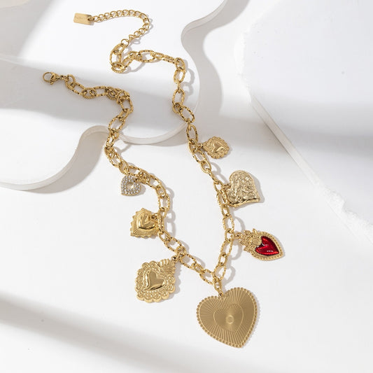 Hearts Necklace