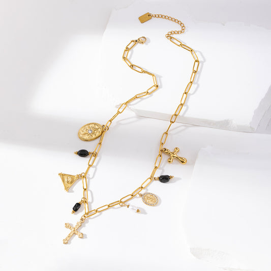 Pray Necklace Gold