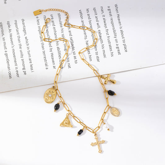 Pray Necklace Gold