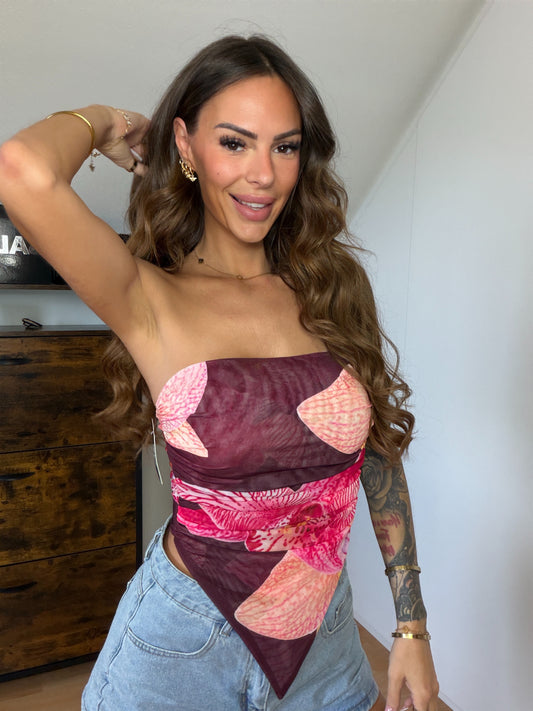 Aura Top Bordeaux
