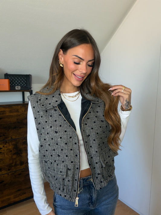Febe Gilet Black