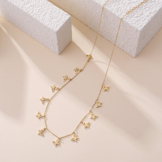 Butterfly Gold Neckless