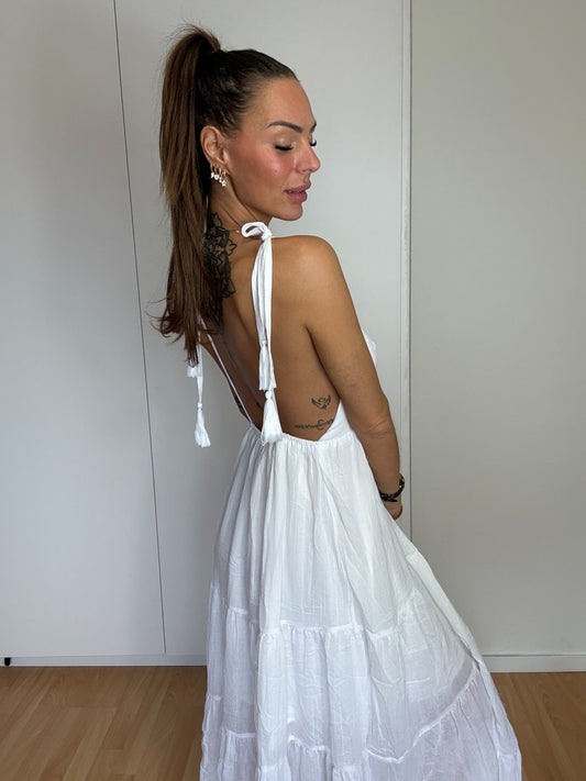 Michelle Dress White
