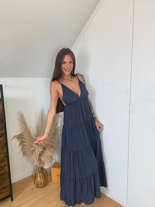 Chiara Dress Navy