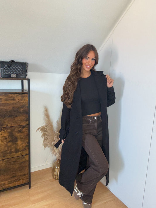 Rani Trenchcoat Black